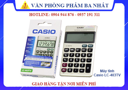 Máy tính Casio LC 403TV chính hãng