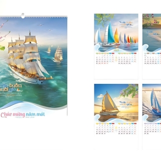 lich treo tuong 7 to dep