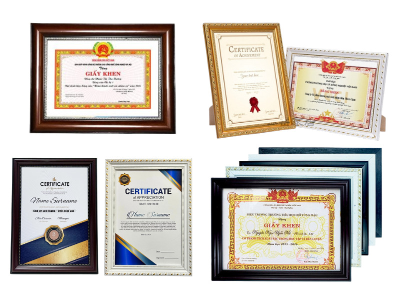 Mẫu khung bằng khen giá tốt, đa dạng chất liệu, giao hàng nhanh và miễn phí vận chuyển. Đặt mẫu phù hợp cho văn phòng, trường học, doanh nghiệp.